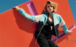 Cara Delevingne stuns stylishly in a sporty look